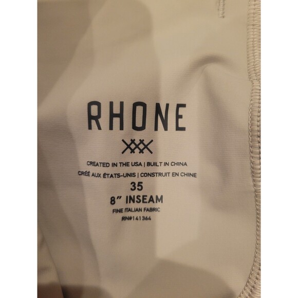 NWT Rhone 8” Resort Shorts Men's Size 35 UPF 50+ Quick Drying Sandalo MSRP $98 - Picture 9 of 11